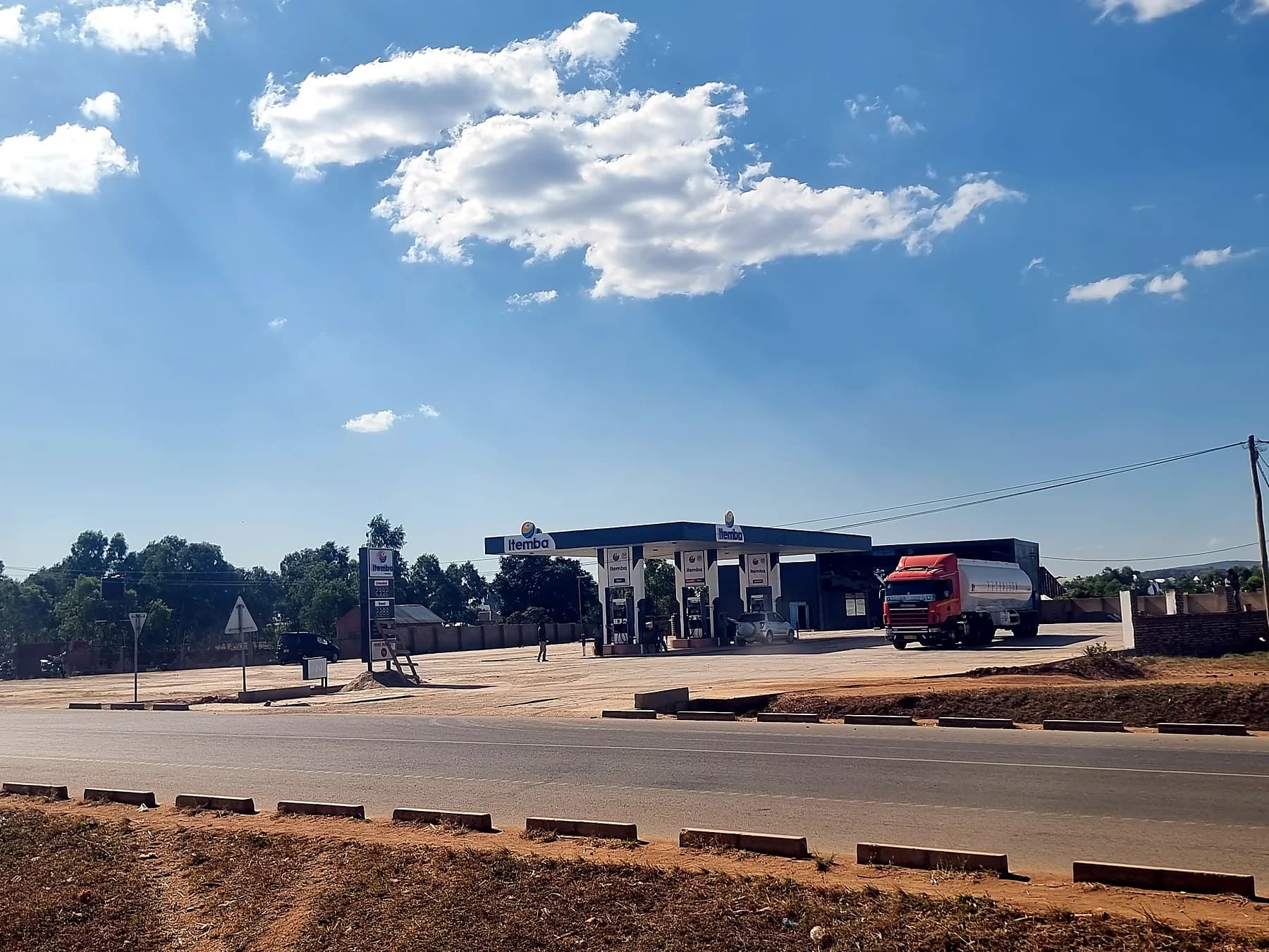 Itemba station yard on the Songwe Region corridor